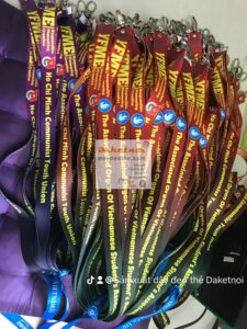 sản xuất dây đeo thẻ sinh viên học sinh sự kiện hội nghị event