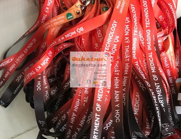 sản xuất dây đeo thẻ sinh viên học sinh sự kiện hội nghị event