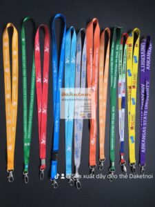 sản xuất dây đeo thẻ sinh viên học sinh sự kiện hội nghị event