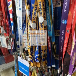 dây đeo thẻ sự kiện hội nghị quốc tế