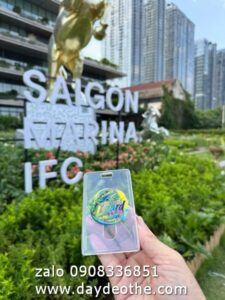 IN LOGO BAO THẺ TRONG SUỐT
