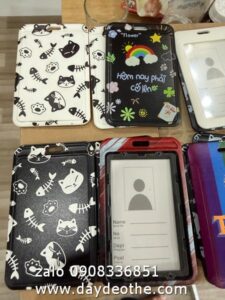 IN LOGO BAO ĐEO THẺ CHẤT LIỆU NHỰA PVC – TRONG SUỐT